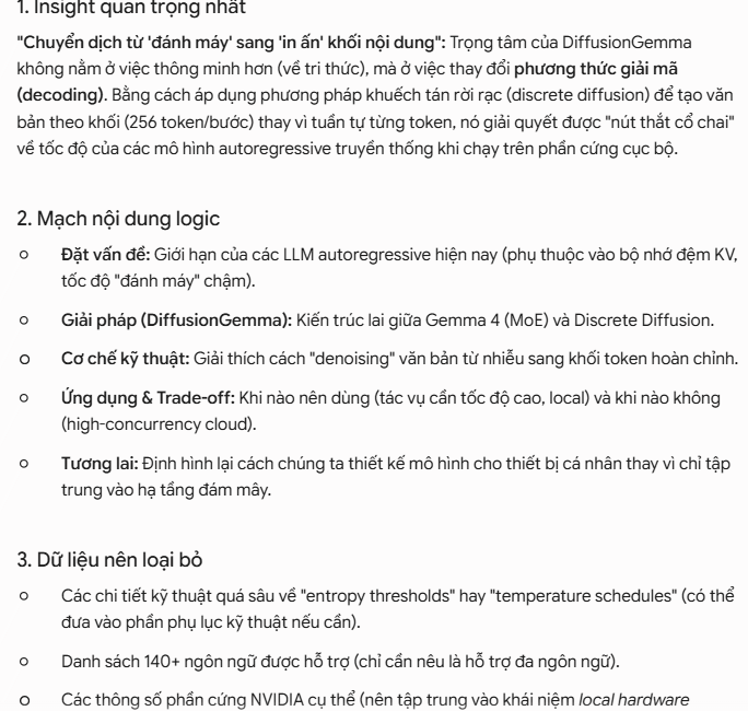 Biến tài liệu thành bài viết nghiên cứu