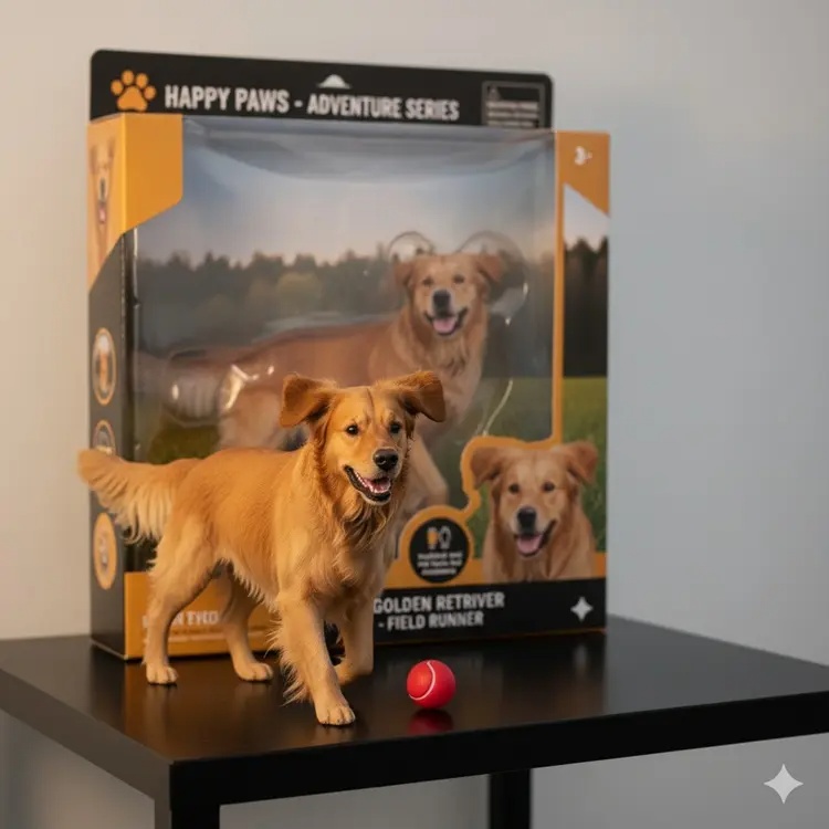 Tạo mô hình hành động thú cưng bằng Gemini Nano Banana