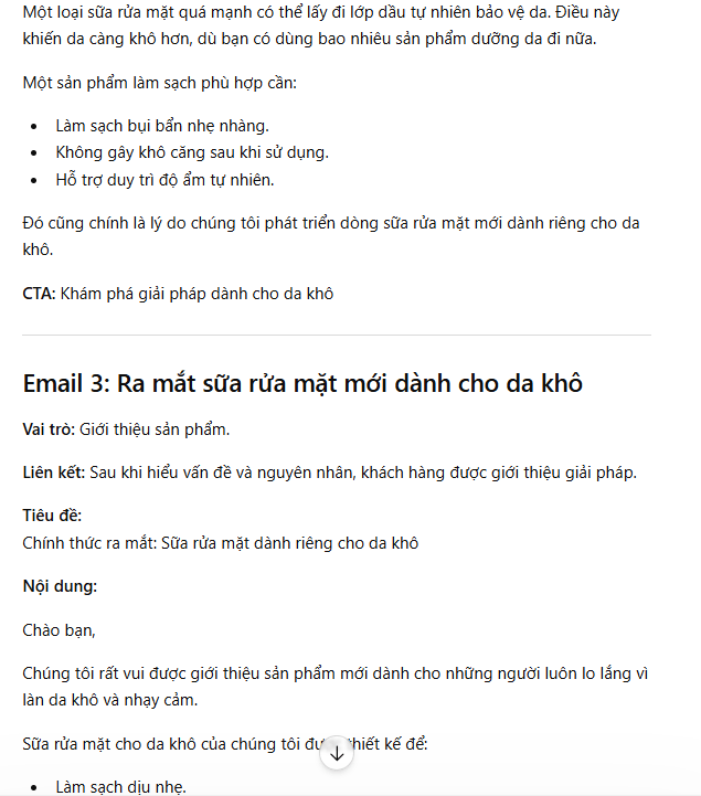 Nội dung email marketing