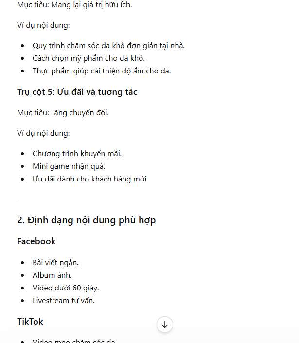 Triển khai kế hoạch content marketing