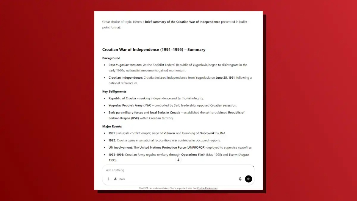 Biên soạn ghi chú nghiên cứu của ChatGPT