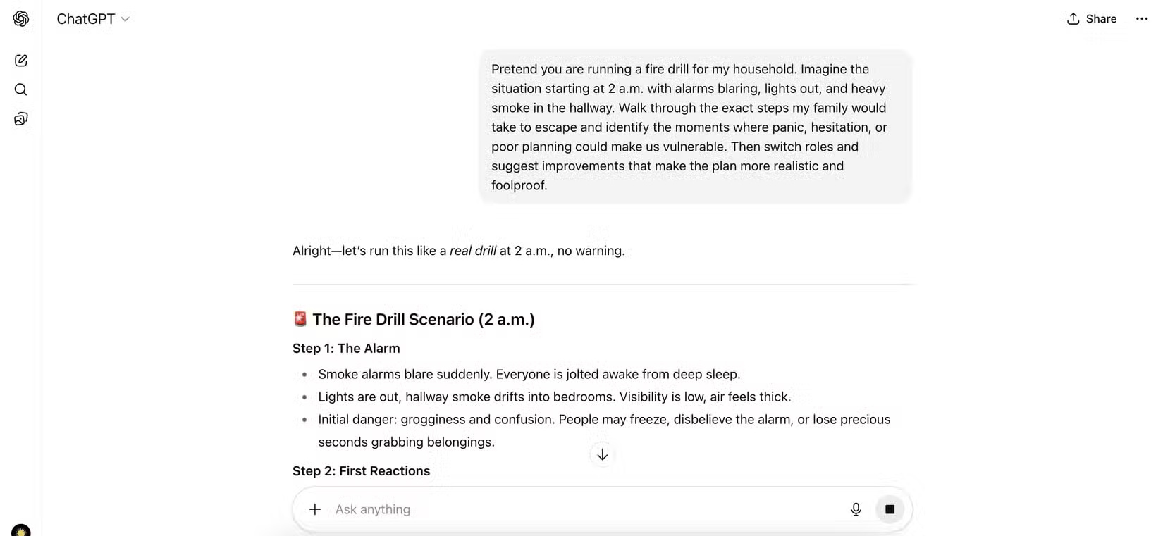 Gợi ý diễn tập phòng cháy chữa cháy