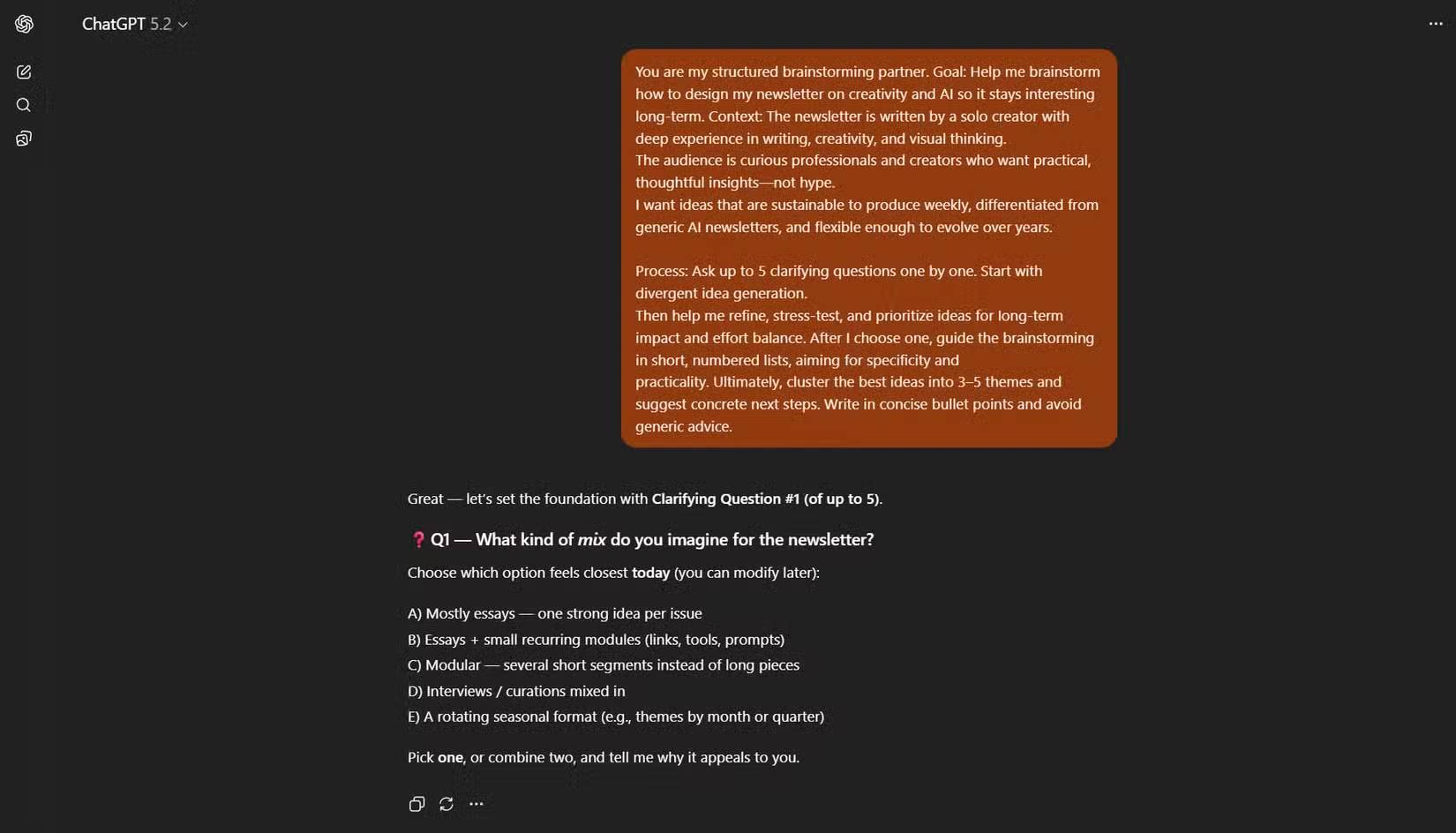 8 ChatGPT prompt giúp việc động não trở nên hiệu quả hơn