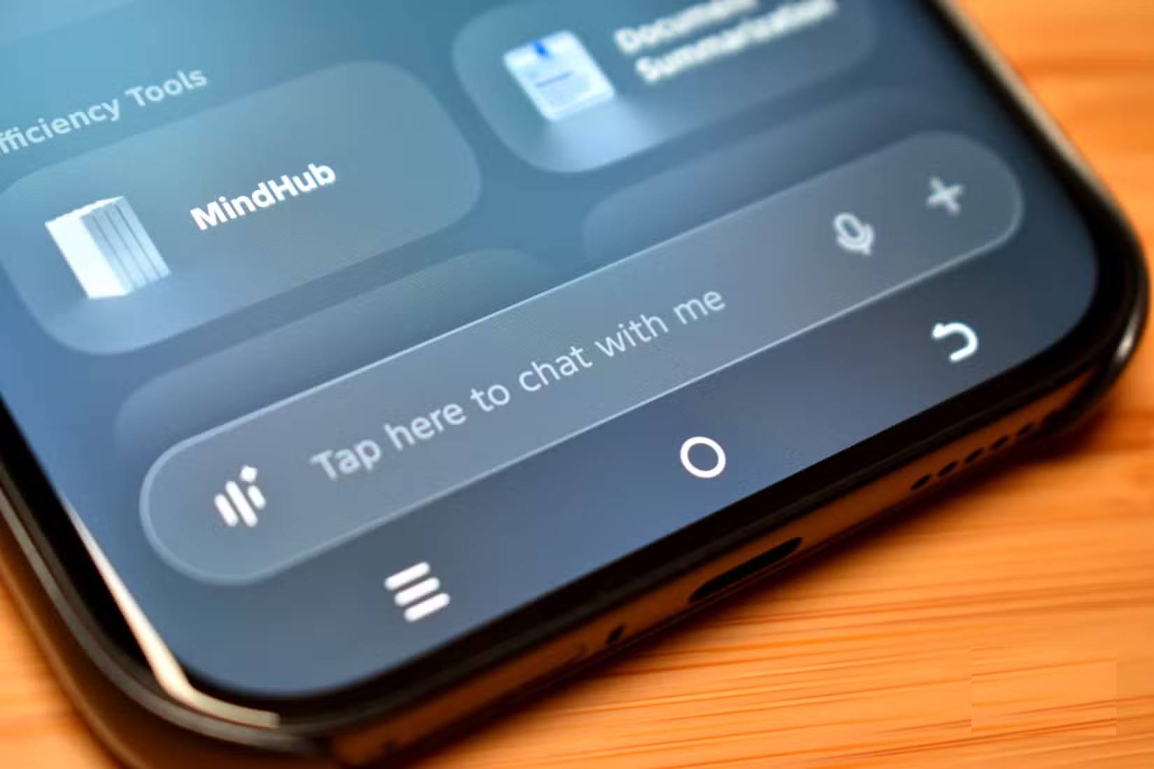 Tính năng Tap to Chat trong Ella AI trên Tecno Camon 50 Ultra