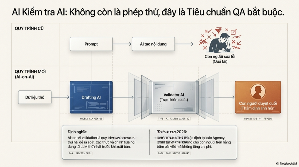 AI kiểm tra nội dung của AI