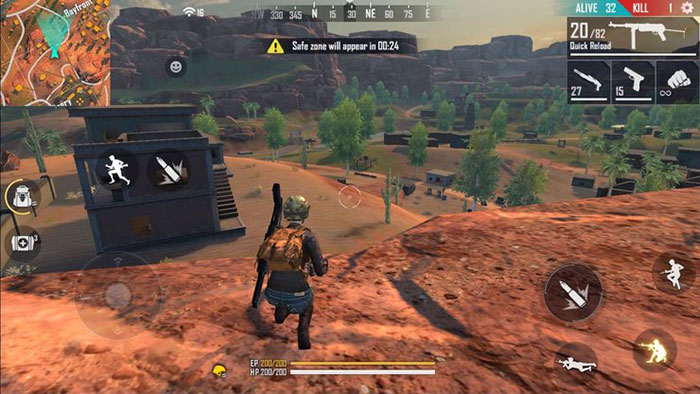 Kalahari là một bản đồ nhỏ nên sẽ tốn ít thời gian chơi hơn