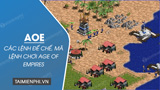 Các lệnh Đế Chế, mã lệnh chơi Age of Empires