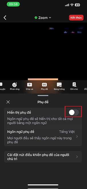 cach bat phu de tu dong trong Zoom 13*453634