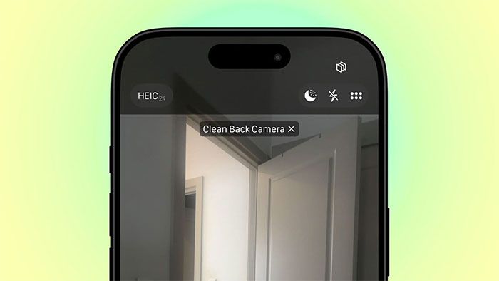  Cách bật thông báo làm sạch camera iPhone trên iOS 26 