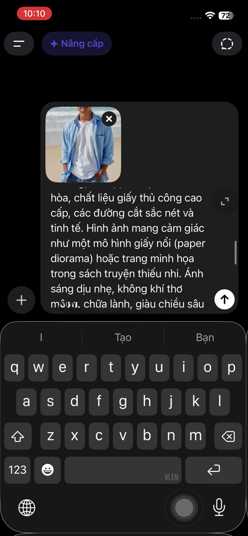 tạo ảnh cắt giấy 3D với AI