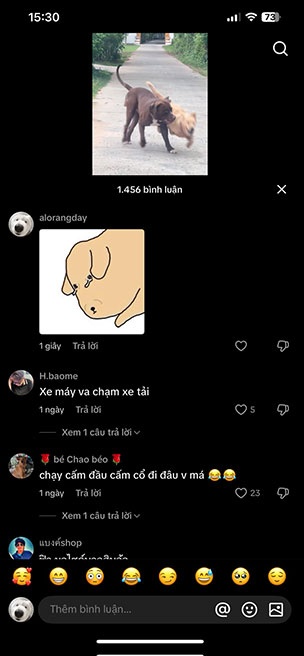 comment bang anh tren TikTok 4*521512