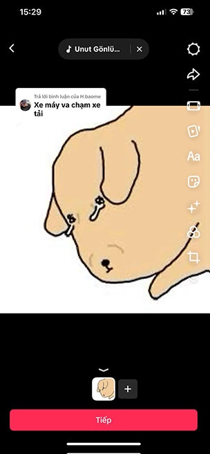 comment bang anh tren TikTok 7*521508