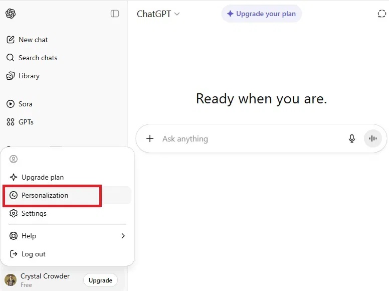  Cách cá nhân hóa ChatGPT 5 để có trải nghiệm giống ChatGPT 4 hơn 