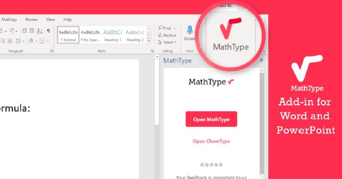  Cách cài đặt MathType add-in cho Microsoft 365 