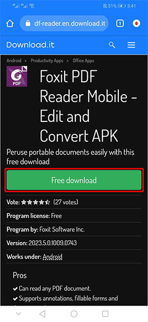  Cách cài đặt và sử dụng Foxit PDF Reader trên Android 