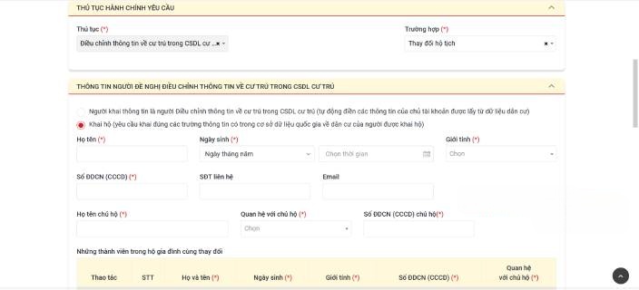 cap nhat tinh trang hon nhan tren cong dich vu cong 4*547864