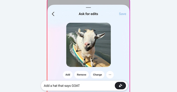  Cách chỉnh sửa hình ảnh bằng AI trong Messenger 