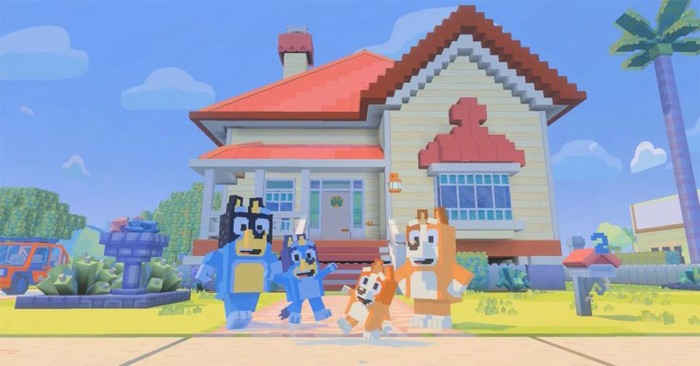  Cách chơi DLC Bluey's House trong Minecraft 
