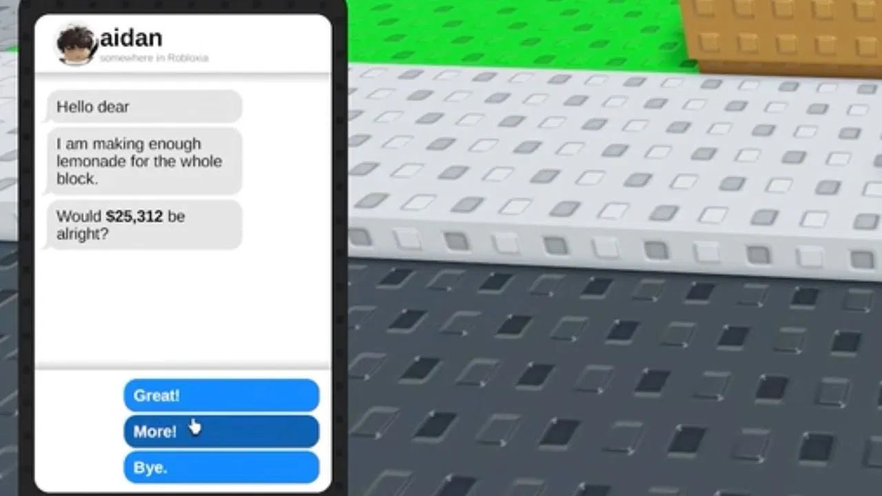 Mặc cả trong Sell Lemons Roblox