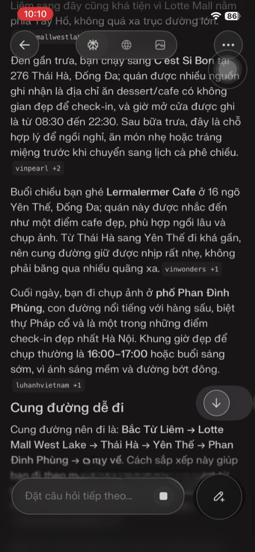 đổi dữ liệu bản đồ perplexity 