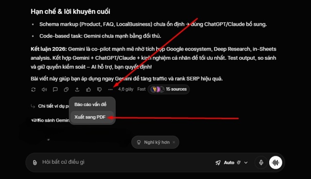  Cách chuyển câu trả lời của Grok thành file PDF 