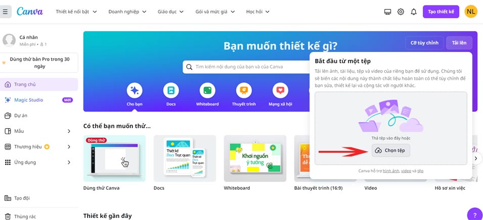  Cách chuyển đổi file ảnh bằng Canva 