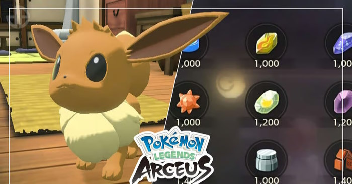  Cách có đá tiến hóa trong Pokemon Legends Arceus 