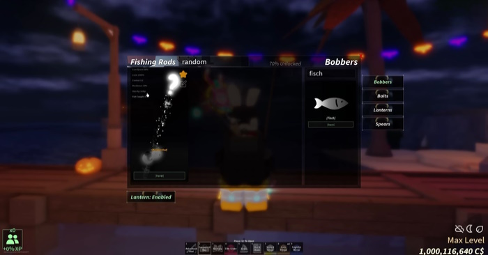  Cách có Random Rod trong Fisch 