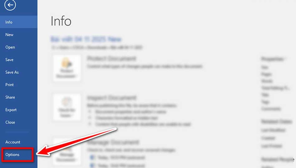  Cách đổi thư mục lưu file Word mặc định 