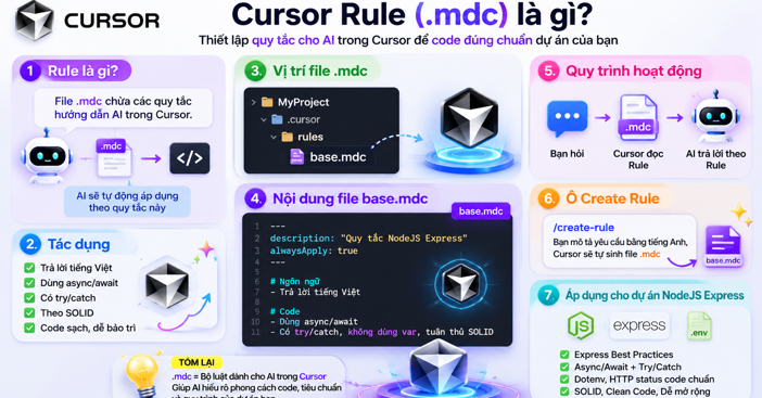  Cách dùng Cursor Rules File (.mdc) 