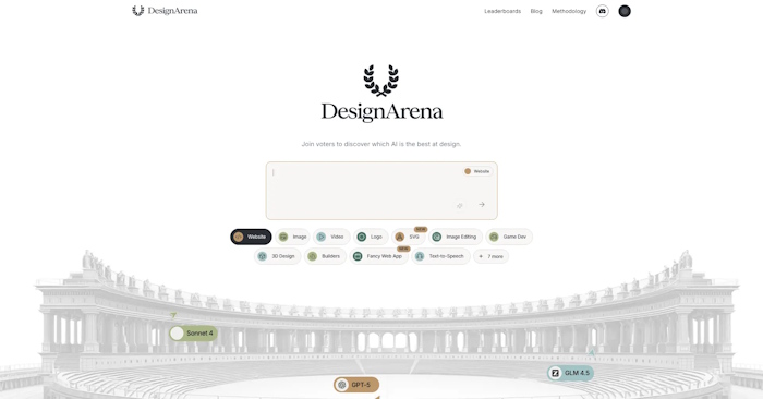  Cách dùng DesignArena so sánh mô hình AI 