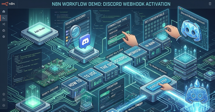 Cách dùng Discord Webhook trong n8n 