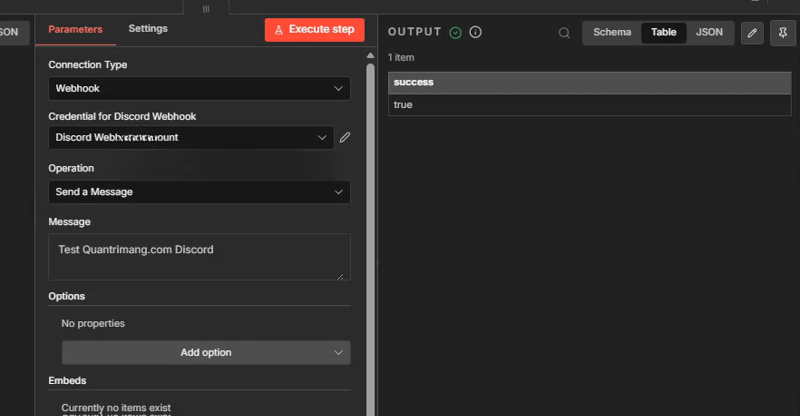 discord webhook