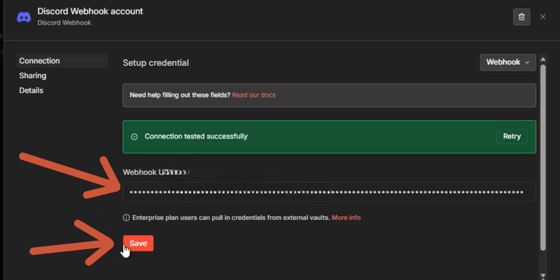 discord webhook cách dùng