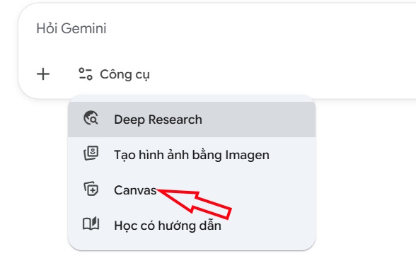  Cách dùng Gemini Canvas chuyển ảnh sang Google Docs 