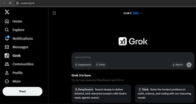 Cách dùng Grok 3