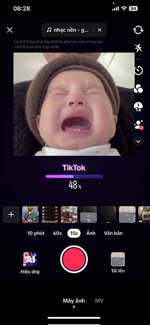 cach mo rong anh AI tren TikTok 6*449147