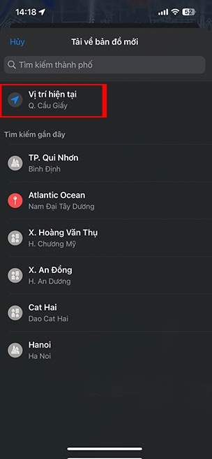 cach dung ban do ngoai tuyen iOS 17 4*435253