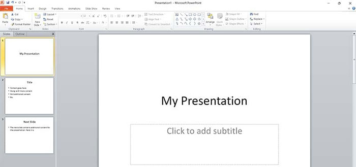  Cách dùng PowerPoint Speak để lồng tiếng vào bài thuyết trình 