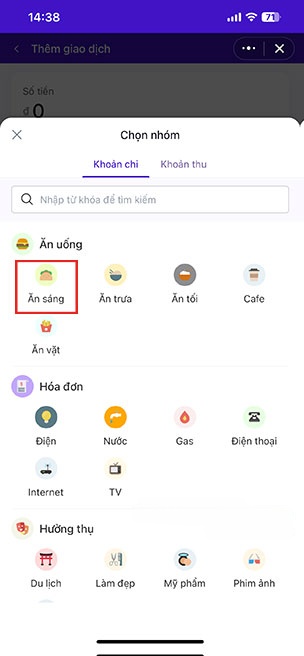 cach dung so chi tieu tren Zalo 10*458252