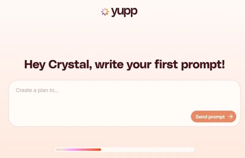Nhập câu hỏi đầu tiên trên Yupp