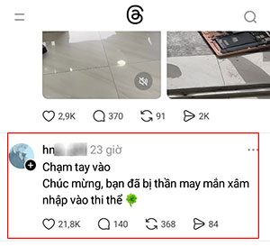Cách sử dụng tính năng Spoiler trên Threads