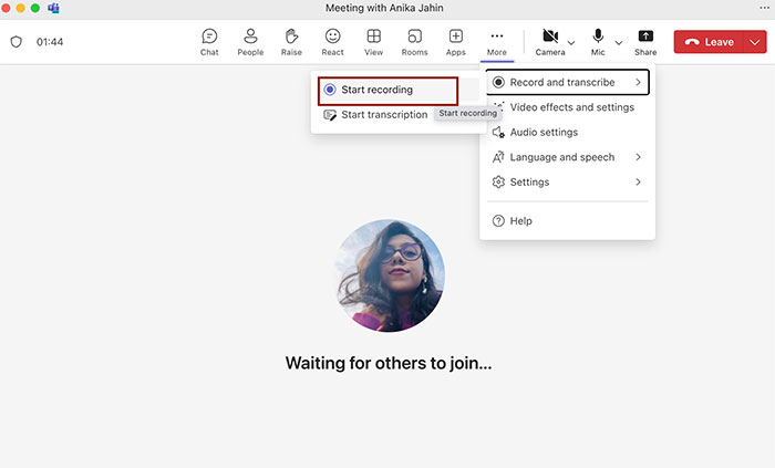  Cách ghi lại cuộc họp Microsoft Teams 