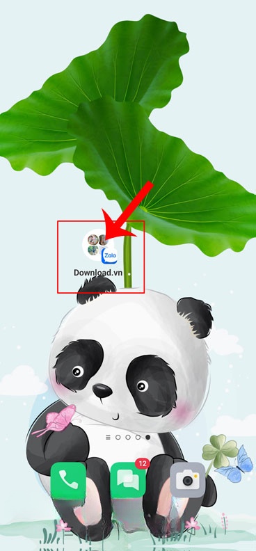 Quay lại màn hình chính điện thoại