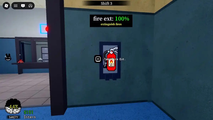 Bình cứu hỏa trong Bệnh viện động vật Roblox