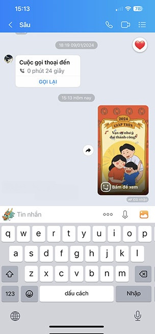 cach gui sticker Giap Thin tren Zalo 4*457857