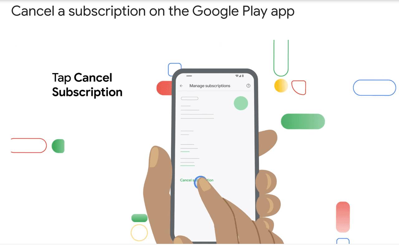 Người dùng Android cần mở ứng dụng Google Play để quản lý đăng ký và hủy Claude Pro từ thiết bị di động