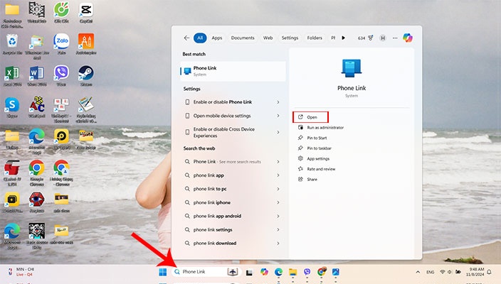  Cách kết nối điện thoại với máy tính Windows bằng Phone Link 