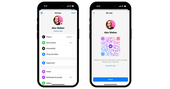  Cách kết nối với bạn mới bằng mã QR trên Facebook Messenger 