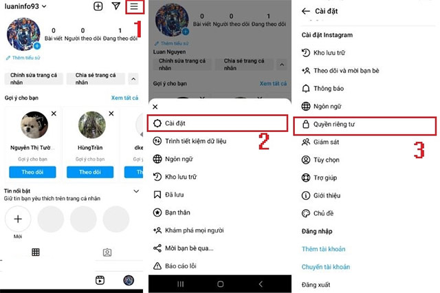  Cách không cho người khác xem người theo dõi trên Instagram 
